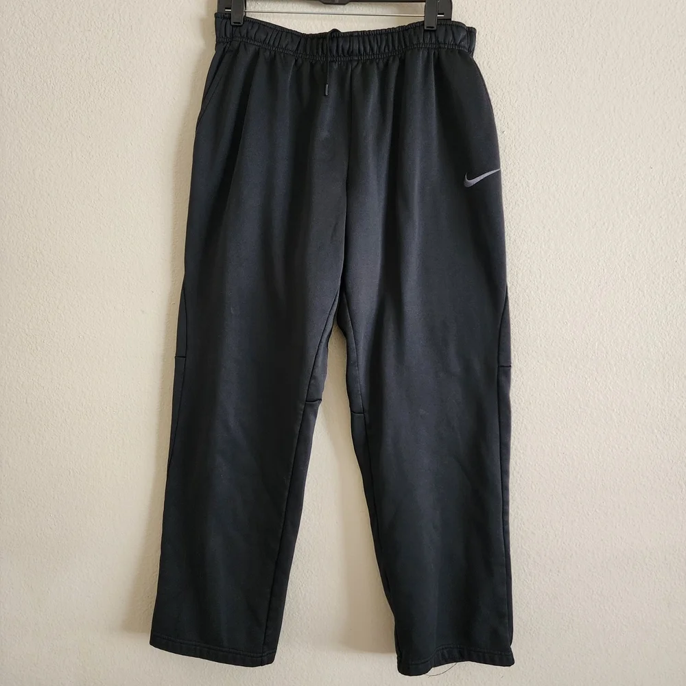 Nike Men’s Therma Dri-FIT Training Pants Black XL 800191-010 Athletic Fleece